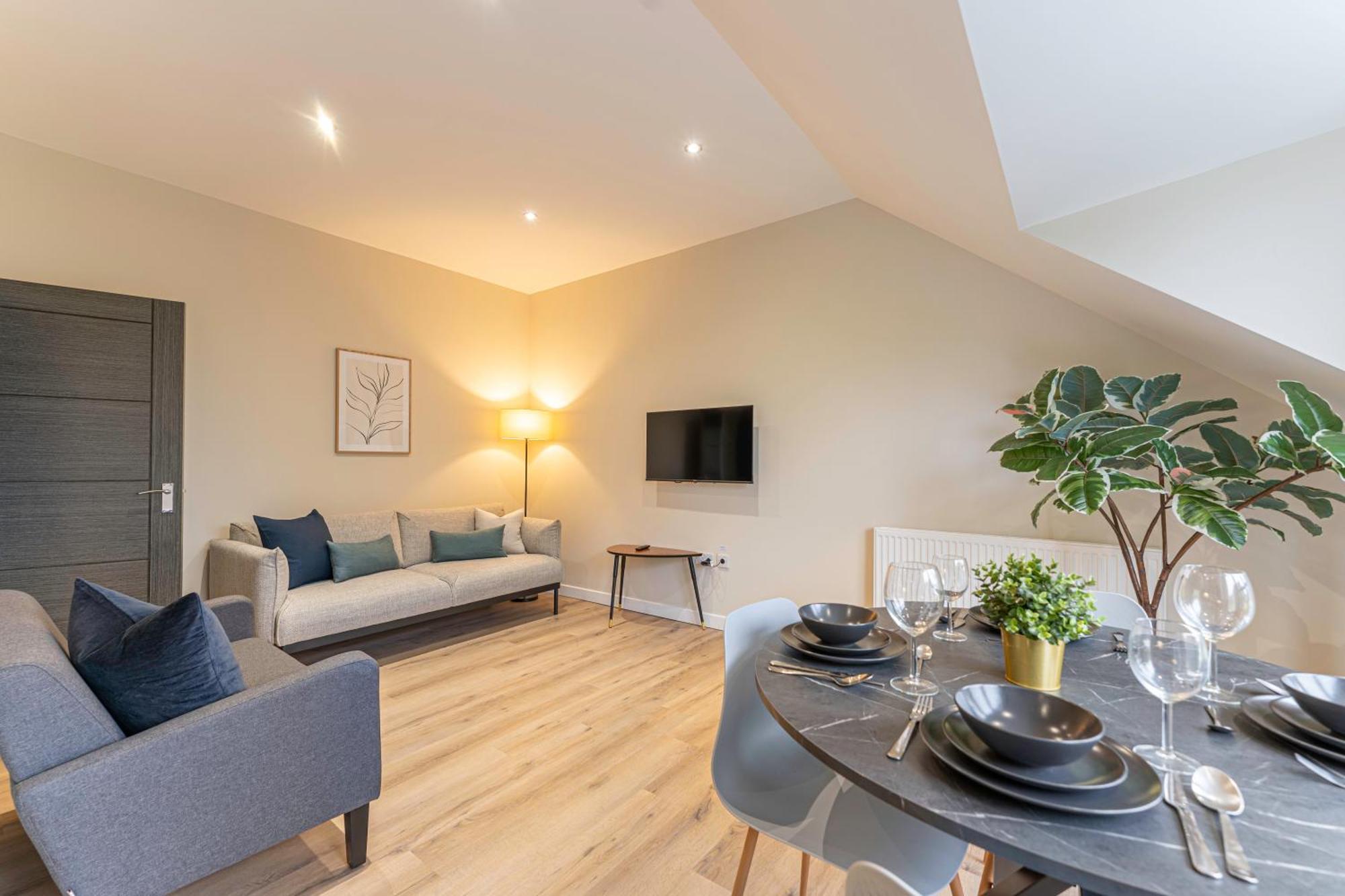 Stylish 1 Bedroom Apartments Free Parking Good Location Derby Buitenkant foto